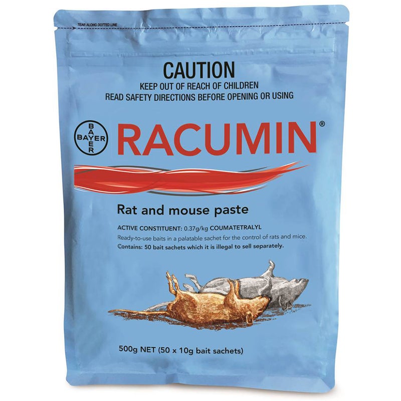 Racumin Paste Sachets - Hewitt and Whitty